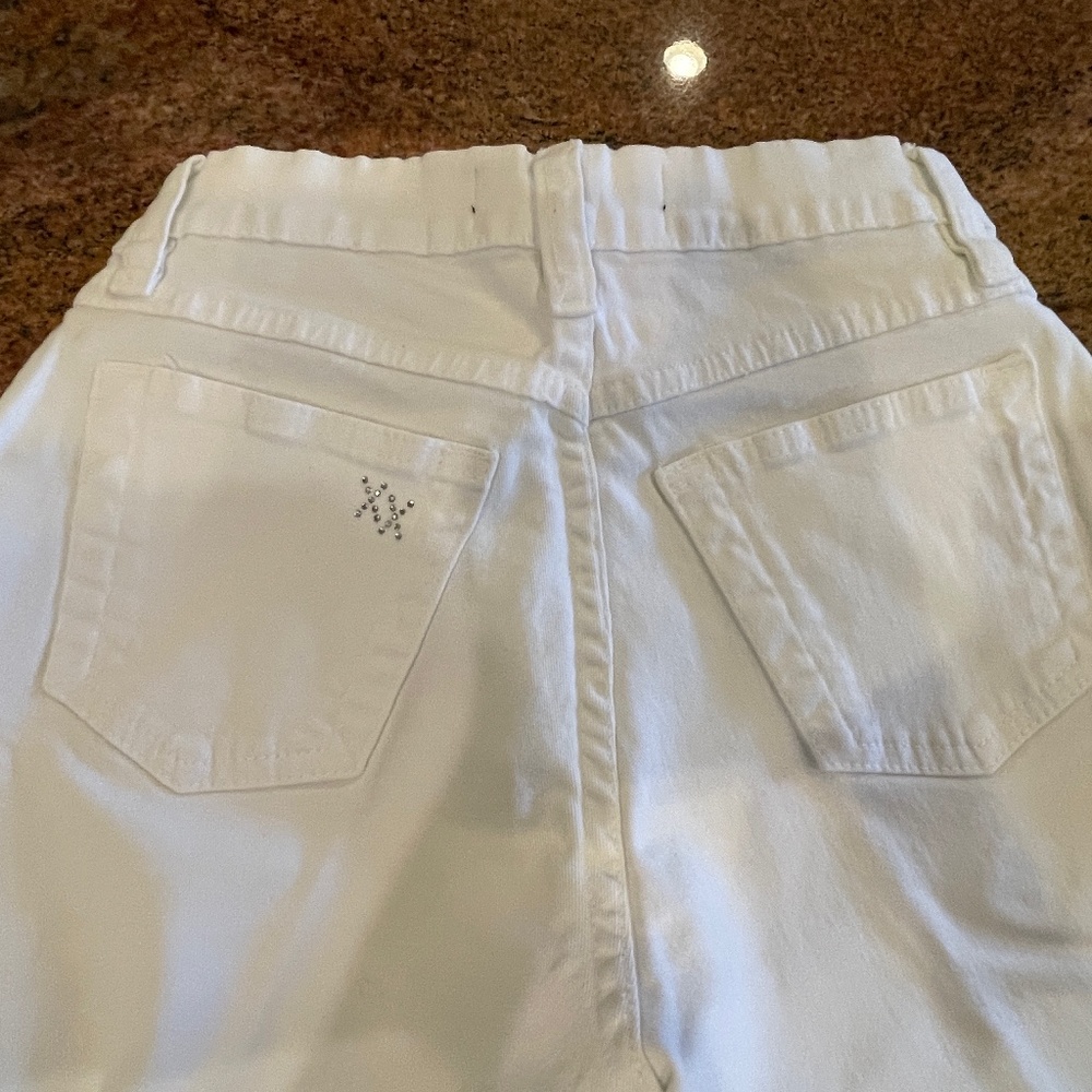 Brazil Roxx White High Rise Wide Leg Jeans Size 2 (38) NWOT - Picture 5 of 13